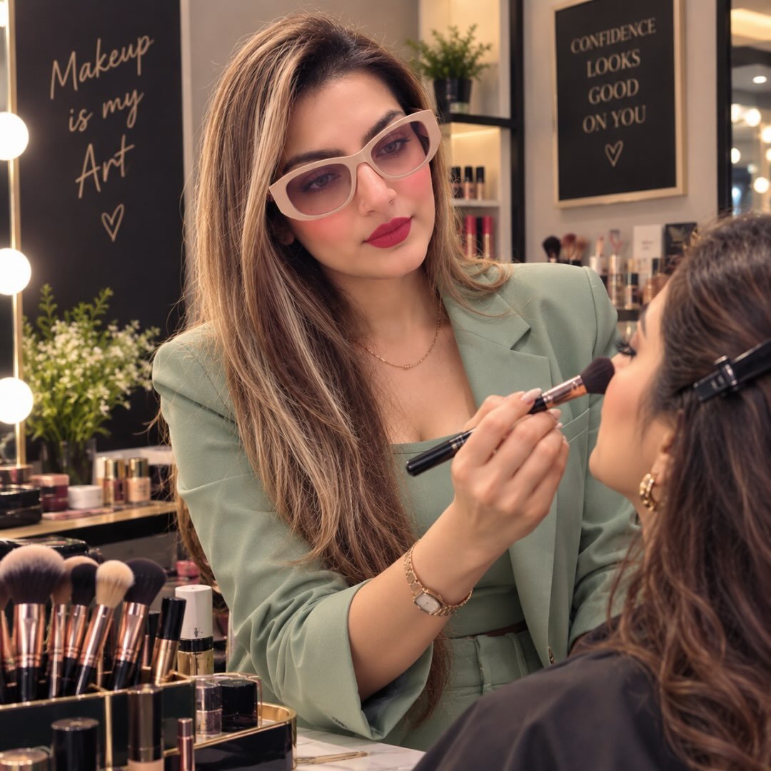 Radhika Arora, founder and lead makeup artist